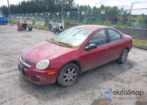 2005 Dodge Neon Sxt из США, поврежденный, VIN 1B3ES56C05D180578